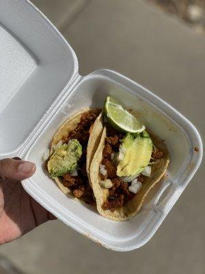 Al Pastor w/ avocado