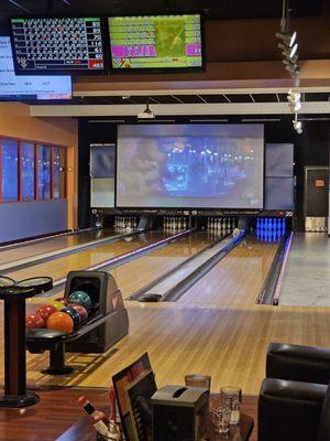 Private Bowling rooms for parties