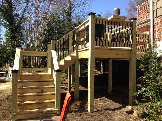 South Point One Trussville AL Contractor: Decking