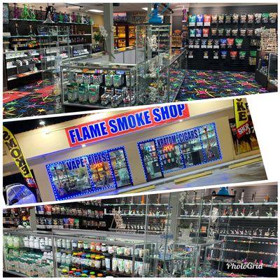 We've got tobacco products, e-cigs, cigars, hookahs and accessories, pipes, kratom, disposable vapes.. come check us out