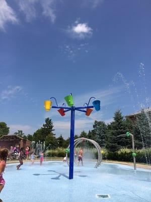 Splash pad summer 2014