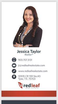 Jessica Taylor -  Redleaf Real Estate