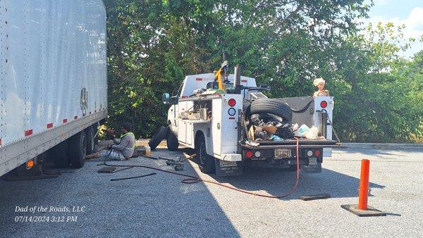 Fix tires for trailer charger