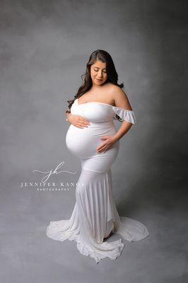 studio maternity session