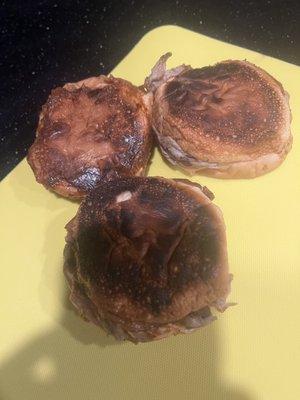 Burnt buns on a Sunday Oct 29th @11 AM 2023 I brought back to Oklahoma for people ! ! Oh no no nooo