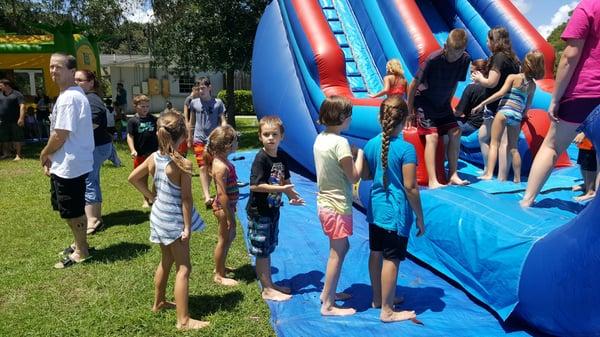 Pafford party rental water slide