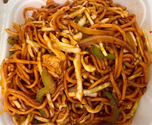 Lo Mein schezwan with tofu