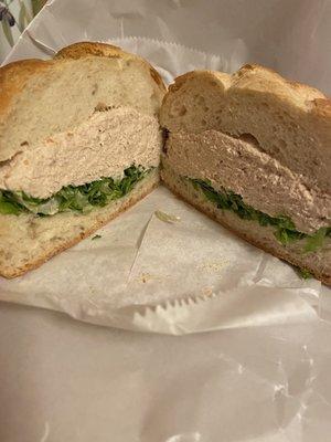 Tuna salad sandwich