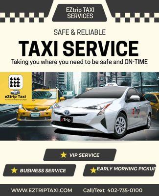 Safe and Reliable TAXI SERVICE. Specializing in VIP and Corporate Clients. Clean and professional , always on time for advance booking.