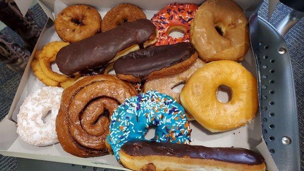 Assorted donuts