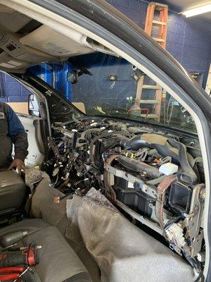 Nissan dash repair