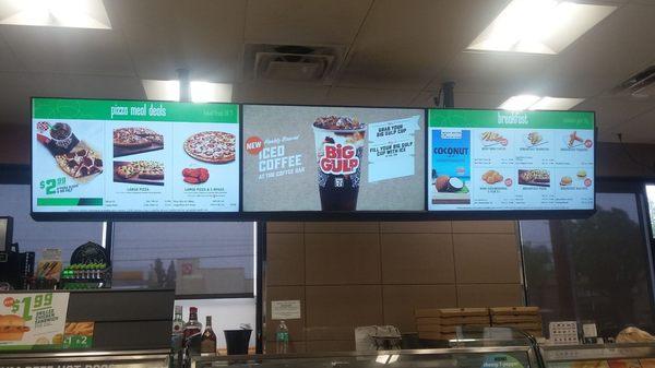 Nice menu board