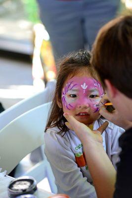 Our face painters will add some pizzazz to your next event