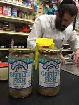 The only Gefilte fish from a bottle that does not smell funny!