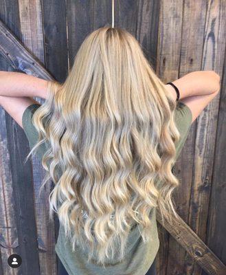 Full Head Foil w/ Haircut and Beach waves