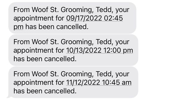 Text exchange with Woff Street Grooming #4