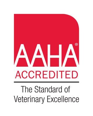 We are AAHA accredited!