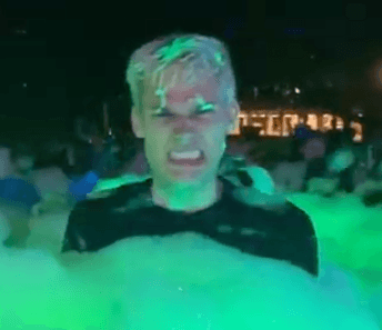 Glow Foam Party.