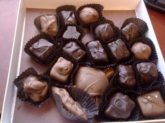 assorted chocolates