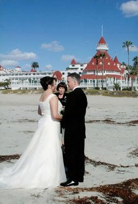 Coronado Beach wedding