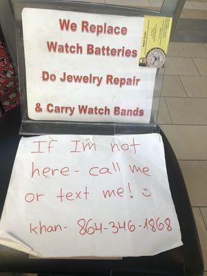 Watch repair