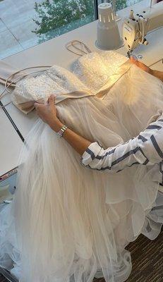 Wedding Dress Restyling