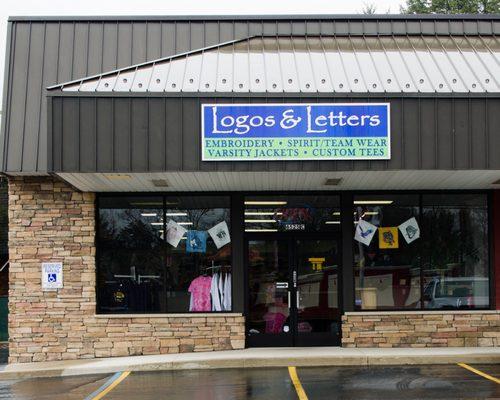 Logos & Letters store front.