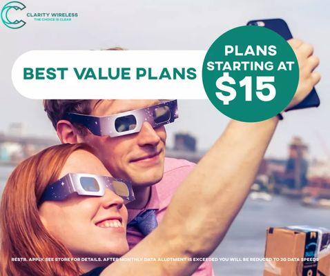 Best Value plans