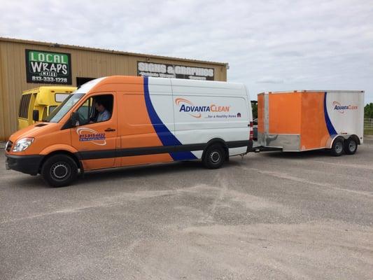 LocalWraps cleans-up with AdvantaClean