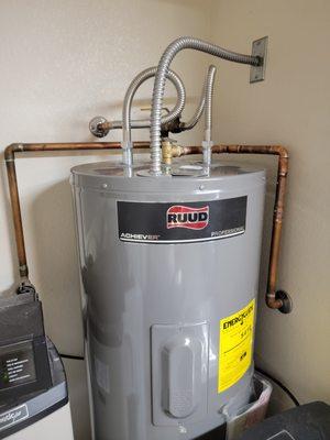 New water heater.  All done!