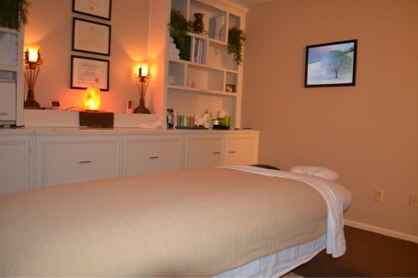 Clean, private, massage studio easily located in Lubbock, Tx