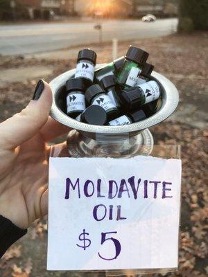 Our exclusive Moldavite Oil