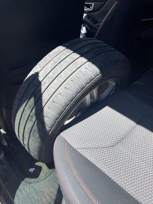 2002 Subaru Impreza Tire