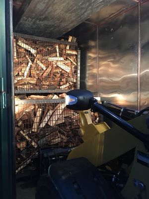 Our firewood waiting patiently to be dried in 1 of our kilns