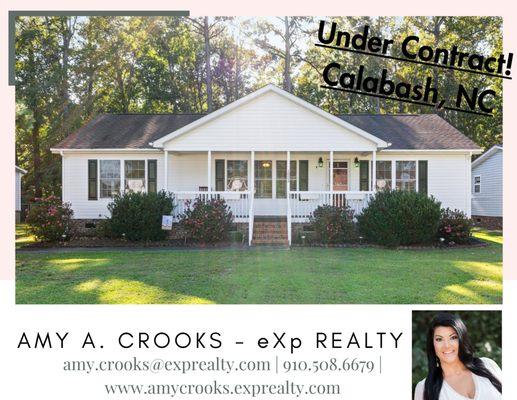 One open house and 24 hours later, we had 3 offers on this Calabash, NC home!