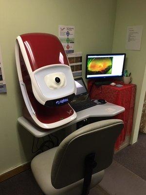 With Optos Retinal Imaging we offer our patients a more comprehensive exam.