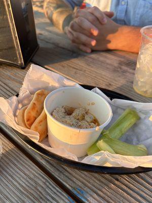 Crab dip appetizer