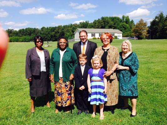 A Prayer walk around the footprint of the new Property.