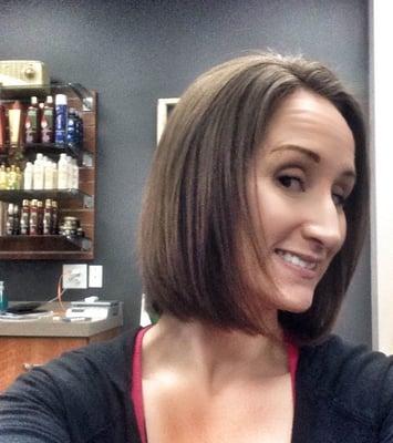 My most recent haircut by Courtney at Blow.