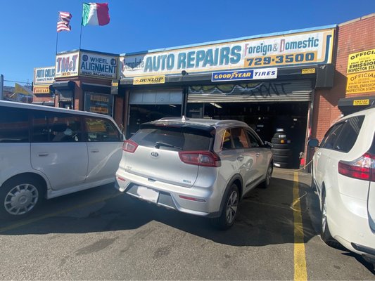 Getting new tires on our car!