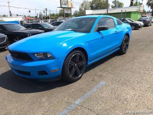 Hers my 2011 Mustang :)