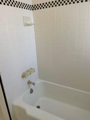 Refinished the tub in our 1926 house.