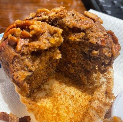 Carrot Pecan Muffin