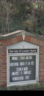 Our Lady Of Lourdes