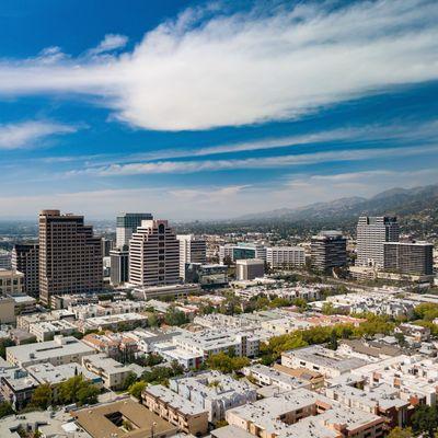 A view of Glendale, CA.