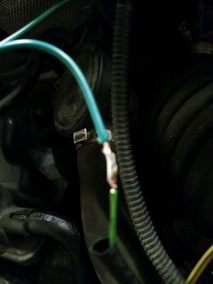 Repaired wire