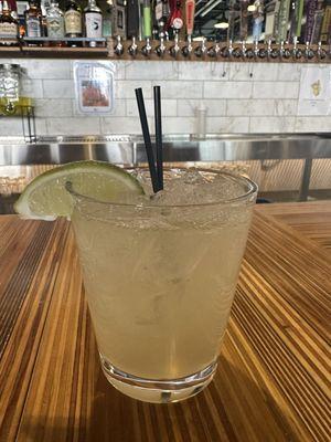 True Margarita with Milagro Blanco (on tap cocktail)