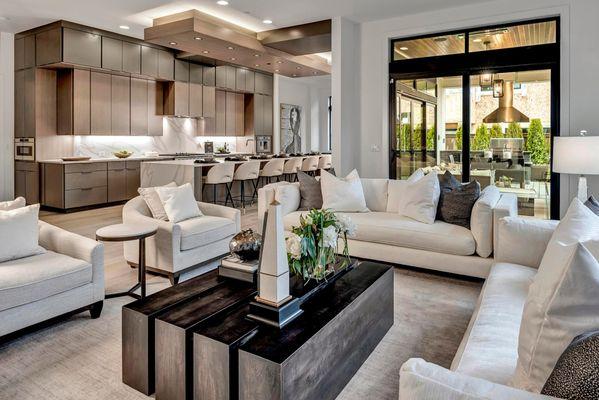 Luxury Living Room - Seattle Home Staging by Decorus