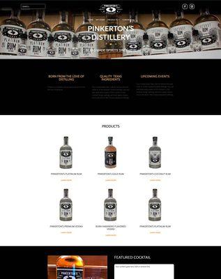 Pinkerton's Distillery Website