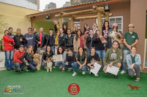 Positive Dog Training seminar in Sã Paulo, Brazil.